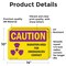 Signmission Radiation & Laser Sign, 10 in H x 14 in W, Vinyl Decal, Rectangle OS-2PACK-CR-D-1014-L-10155 - alternate 5